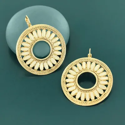 Jewelry - SOLEDAD SLEEPING BED GOLD GREEN - ILARIA.I