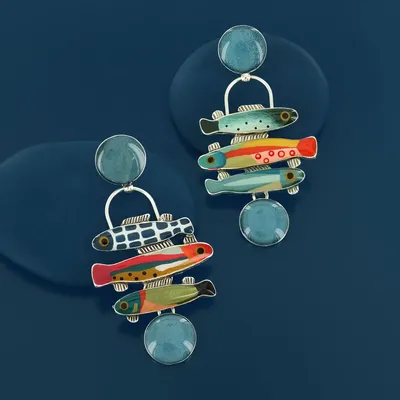 Jewelry - BLUE CHIPS SILVER MULTI COLOR - ILARIA.I