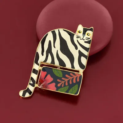 Jewelry - ALFRED BROOCH GOLD MULTI COLOR - ILARIA.I