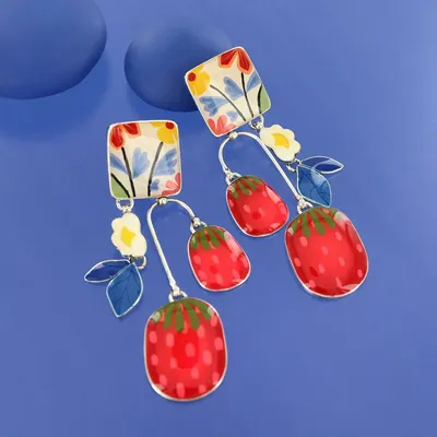 Jewelry - DELICE CLIPS SILVER MULTI COLOR - ILARIA.I