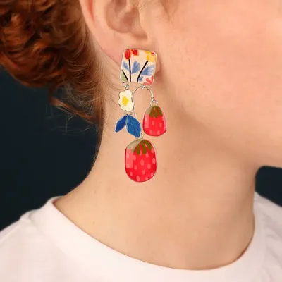 Jewelry - DELICE CLIPS SILVER MULTI COLOR - ILARIA.I