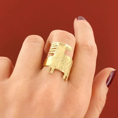 Bijoux - BAGUE SWAHILI COULEUR DORE DORE - ILARIA.I