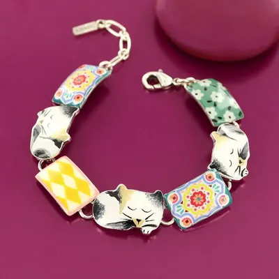 Jewelry - CHANAPE SILVER MULTI COLOR BRACELET - ILARIA.I