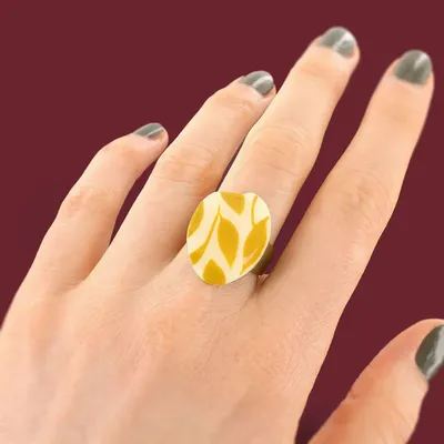 Jewelry - KALY RING, BRONZE YELLOW COLOR - ILARIA.I