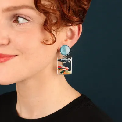 Bijoux - CLIPS BLUE COULEUR ARGENT MULTI - ILARIA.I