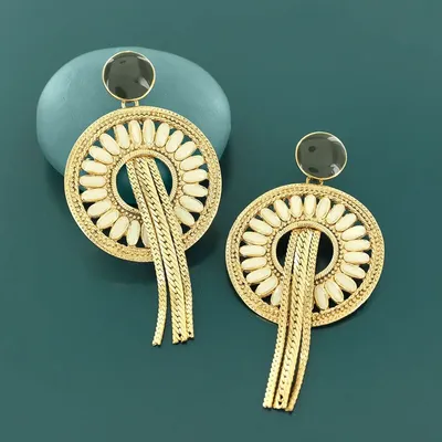 Jewelry - SOLEDAD CHIPS GOLD GREEN - ILARIA.I