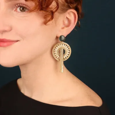 Jewelry - SOLEDAD CHIPS GOLD GREEN - ILARIA.I