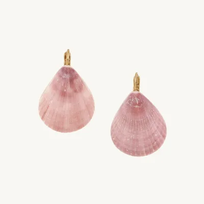 Jewelry - French hook earrings - Spiaggia Rosa - ILARIA.I