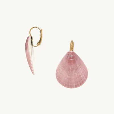 Jewelry - French hook earrings - Spiaggia Rosa - ILARIA.I