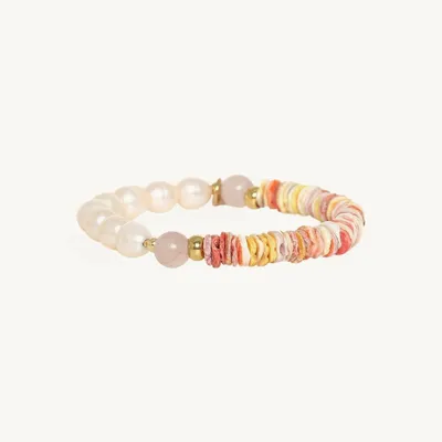 Jewelry - Duo stretch bracelet - Spiaggia Rosa - ILARIA.I