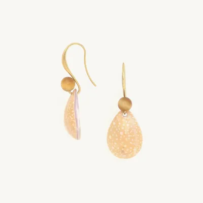 Bijoux - Boucles d'oreilles crochet petit caurie - Alegria Beach - ILARIA.I