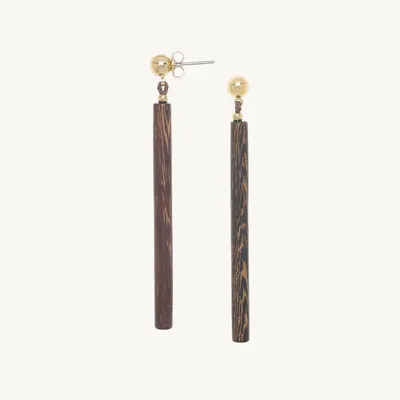 Jewelry - Robles stick post earrings - Okawa - ILARIA.I