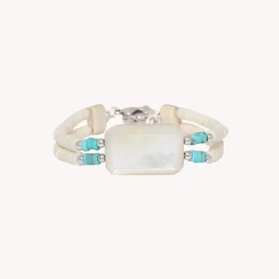 Bijoux - Bracelet ajustable 2 rangs - Milos - ILARIA.I