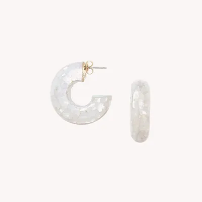 Jewelry - Cracking creoles earrings - Okawa - ILARIA.I
