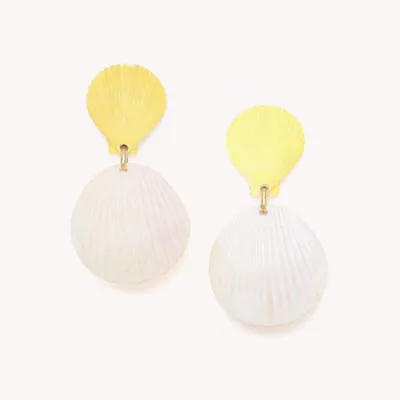 Jewelry - 2 clams post earrings - Alona - ILARIA.I