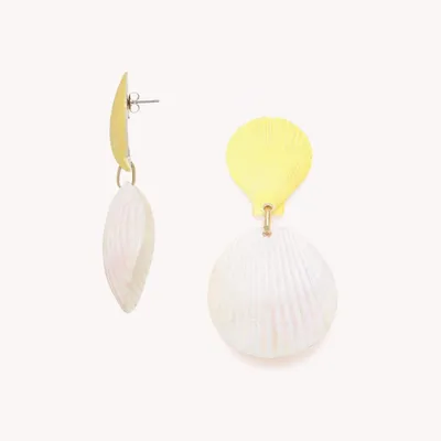 Jewelry - 2 clams post earrings - Alona - ILARIA.I
