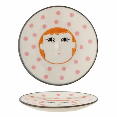 Accessoires à poser - Jaya Assiette, Orange, Grès - ILARIA 2.0