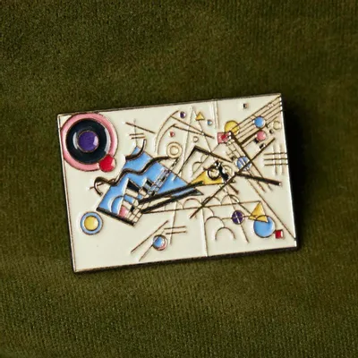 Decorative frescoes - Pin Composition VIII - Wassily Kandinsky, 1923 - ILARIA.I