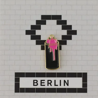 Decorative frescoes - Pin Graffity Pink - ILARIA.I