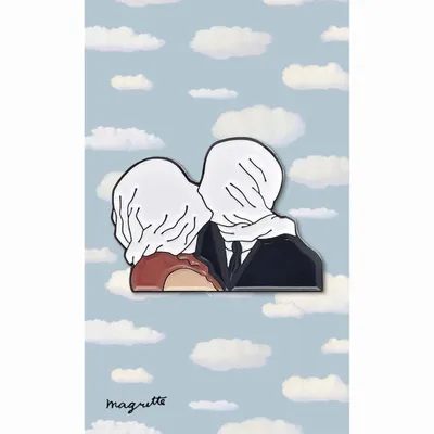 Decorative frescoes - Magnet Kiss - ILARIA.I