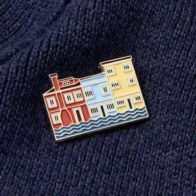 Decorative frescoes - Pin Case di Burano - ILARIA.I
