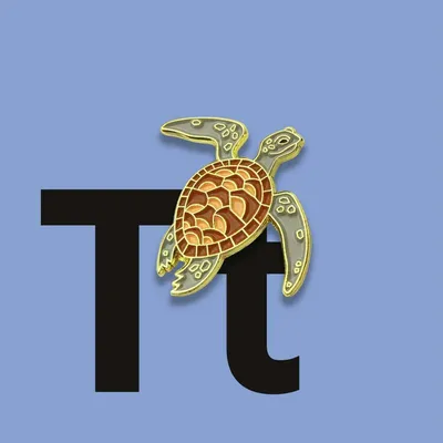 Decorative frescoes - Pin Tortoise - ILARIA.I