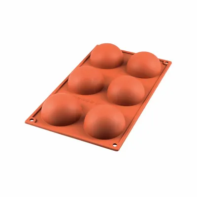Kitchen utensils - SF 002 HALF SPHERES - SILICONE MOULD ø70 H 35 MM - ILARIA.I