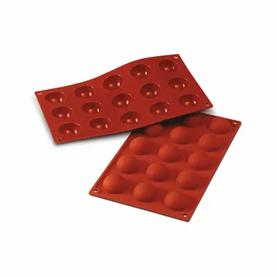 Kitchen utensils - SF 005 HALF-SPHERES - SILICONE MOULD ø40 H 20 MM - ILARIA.I