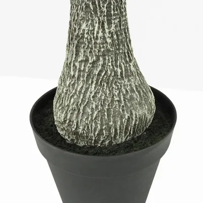 Décorations florales - Yucca artificiel effet naturel en pot plastique noir - ILARIA.I