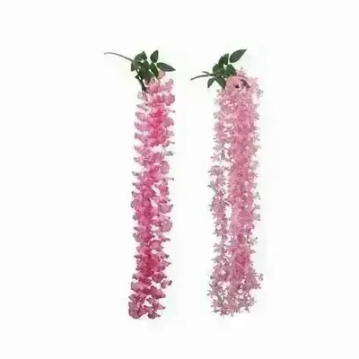 Décorations florales - Chute de fleurs artificielles – Rose – 2 modèles assortis - ILARIA.I