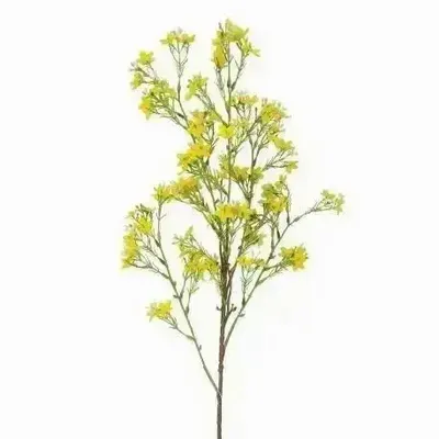 Décorations florales - Tige artificielle de petite centaurée – Jaune - ILARIA.I