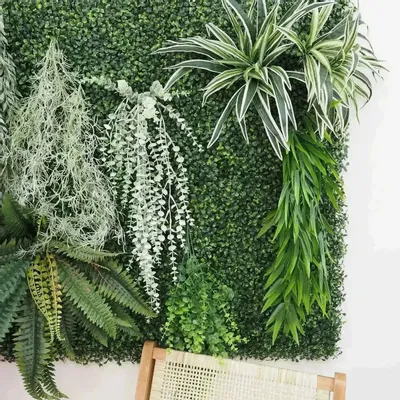 Floral decoration - Artificial Boxwood Plant Wall - ILARIA.I