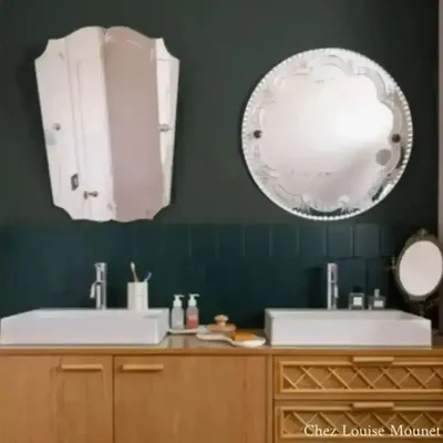 Decorative wall frescoes - Painting A Green Mouse - ILARIA.I