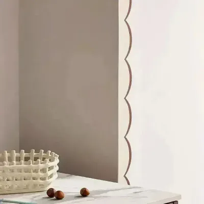 Papiers peints - Frise Coup de théâtre - Grenat - ILARIA.I