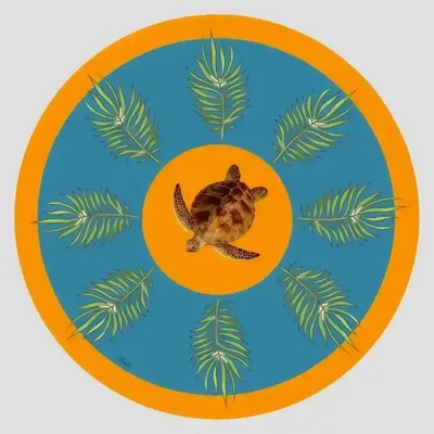 Table mat - Bottle coaster - Turtle Primo Sottobottiglia - #02 - ILARIA.I