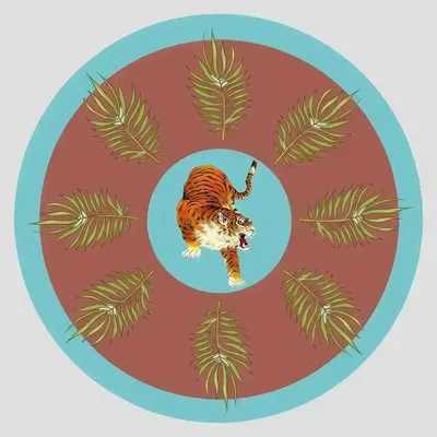 Table mat - Bottle coaster - Tiger Primo Sottobottiglia - #08 - ILARIA.I