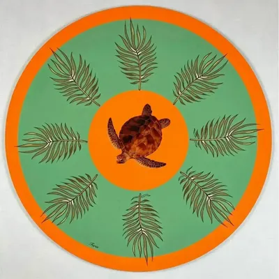 Dessous de plat - Dessous de bouteille - Turtle Primo Sottobottiglia - #01 - ILARIA.I