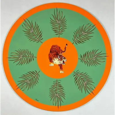 Table mat - Bottle coaster - Tiger Primo Sottobottiglia - #01 - ILARIA.I