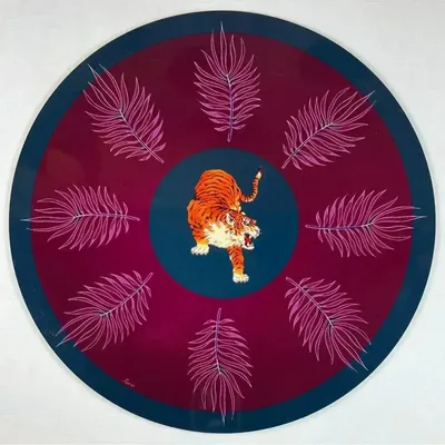 Dessous de plat - Dessous de bouteille - Tiger Primo Sottobottiglia - #07 - ILARIA.I