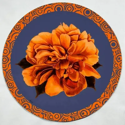 Table mat - Bottle coaster - Peonie Sottobottiglia - #06 - ILARIA.I