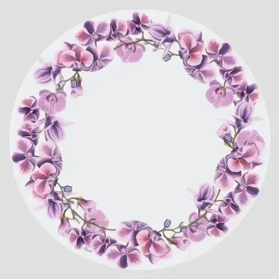 Dessous de plat - Dessous de verre - Girofiori Sottobicchiere Rotondo - #03 - ILARIA.I