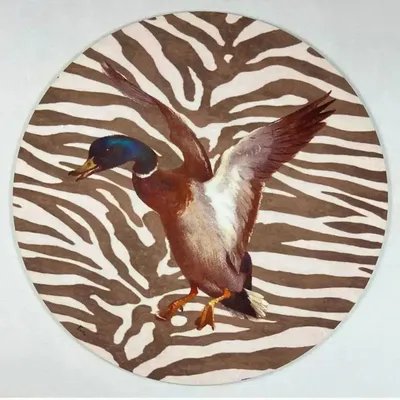 Table mat - Coasters - Anatra Sottobicchiere Rotondo - #01 - ILARIA.I