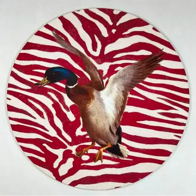 Table mat - Coasters - Anatra Sottobicchiere Rotondo - #05 - ILARIA.I