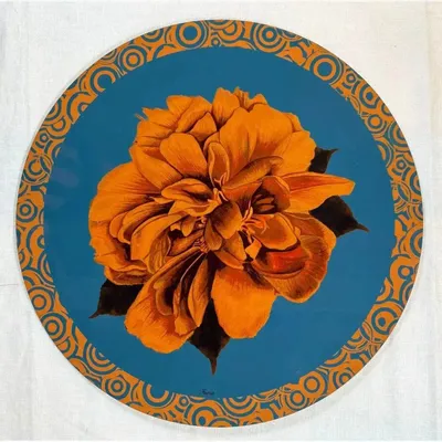 Sets de table - Sets de table - Peonie Sottopiatto Rotondo - #08 - ILARIA.I