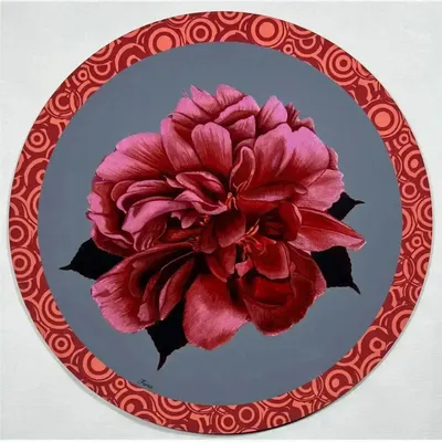 Sets de table - Sets de table - Peonie Sottopiatto Rotondo - #03 - ILARIA.I
