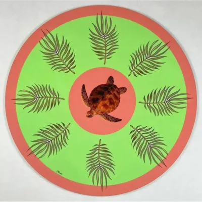 Sets de table - Sets de table - Turtle Primo Sottopiatto Rotondo - #05 - ILARIA.I