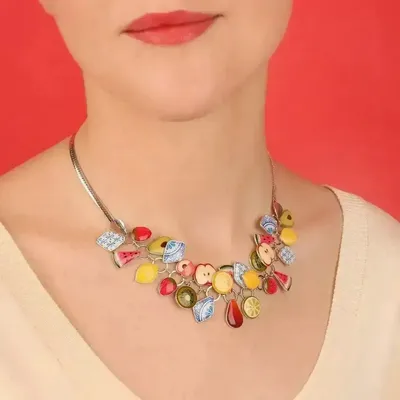 Bijoux - COLLIER JOLIE JOLIE COULEUR ARGENT MULTI - ILARIA.I