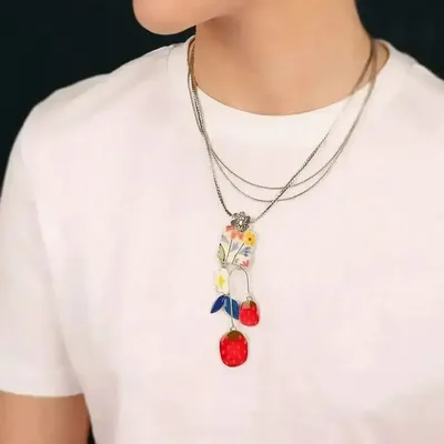 Bijoux - COLLIER DELICE COULEUR ARGENT MULTI - ILARIA.I