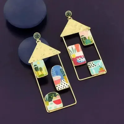 Bijoux - PUCES CURIEUSE COULEUR DORE MULTI - ILARIA.I