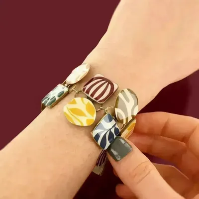 Bijoux - BRACELET KALY COULEUR BRONZE MULTI - ILARIA.I